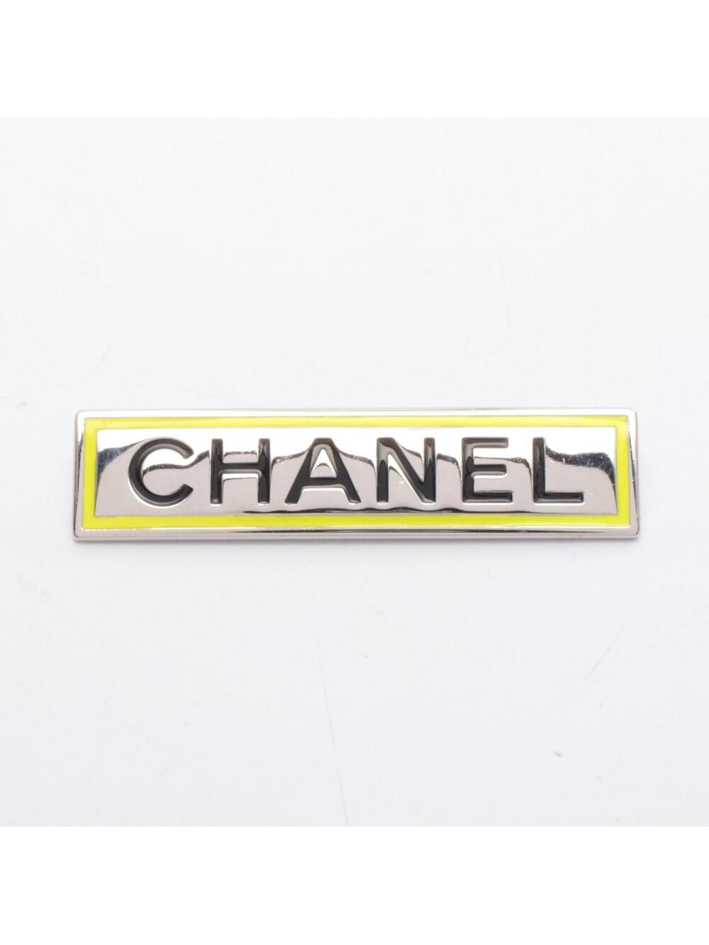 Chanel Logo Brooch Pin Stainless Steel #272579C47B